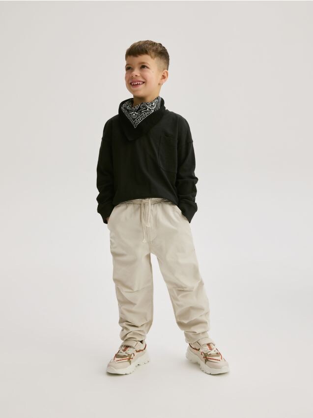 Cotton joggers - RESERVED