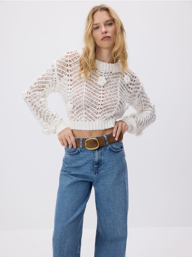 LADIES` SWEATER - RESERVED