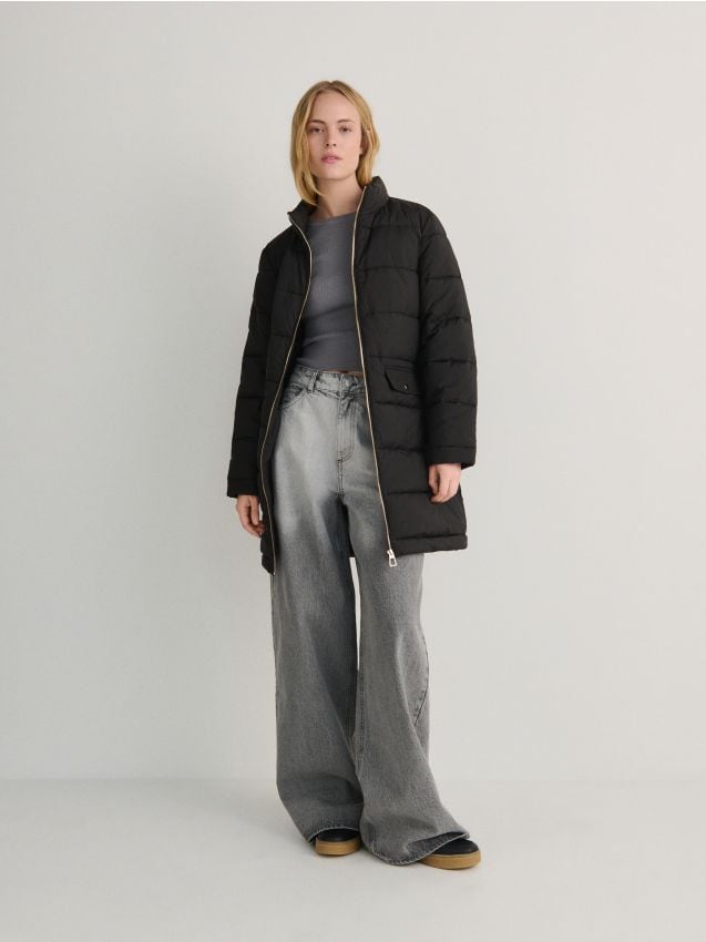 Quilted light padded coat - RESERVED