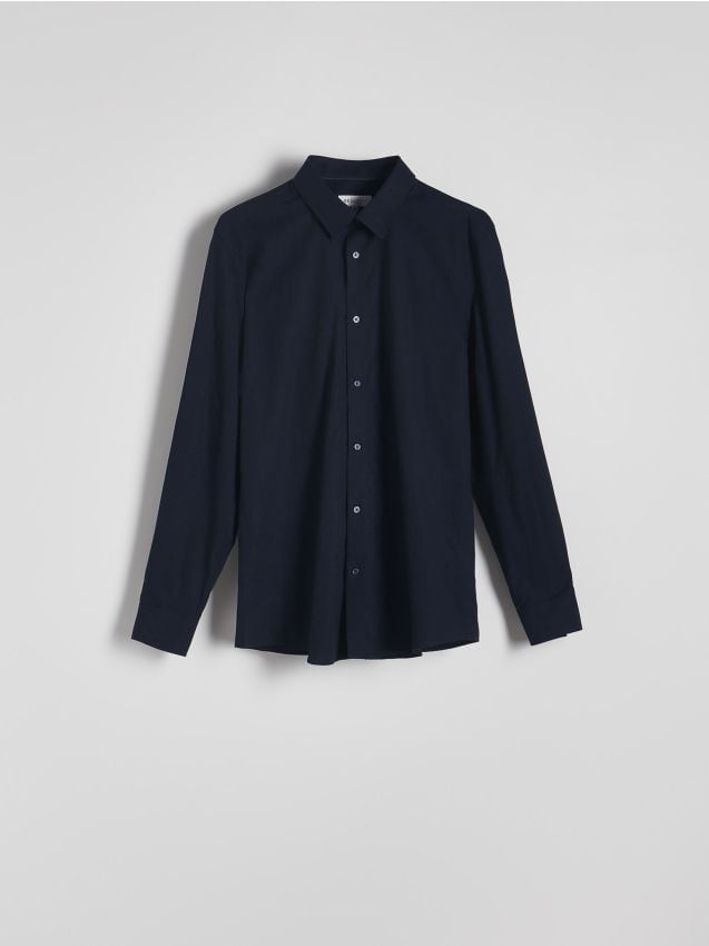Slim fit katoenen overhemd - RESERVED
