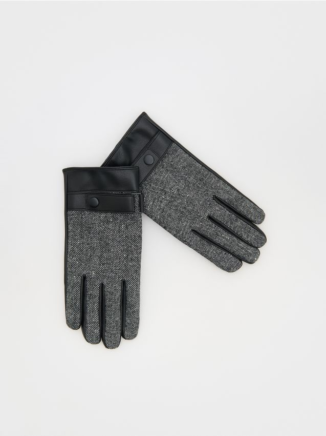 Herringbone gloves - RESERVED