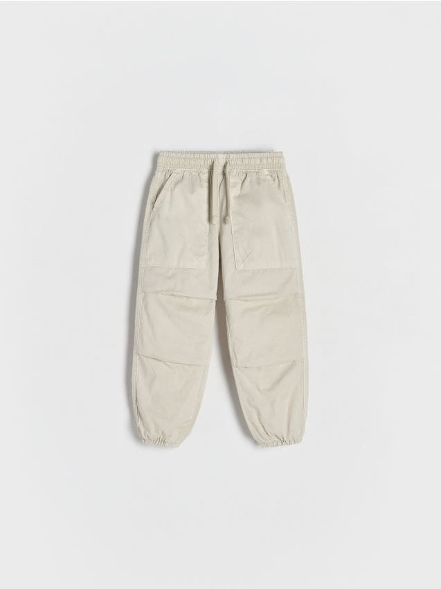 Reserved - BOYS` TROUSERS - nude