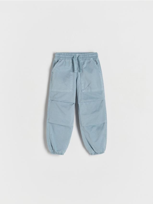 Reserved - BOYS` TROUSERS - albastru-pal