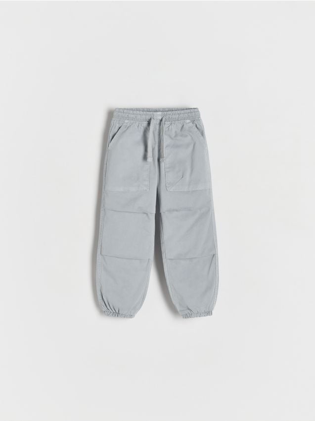 Reserved - BOYS` TROUSERS - gri deschis