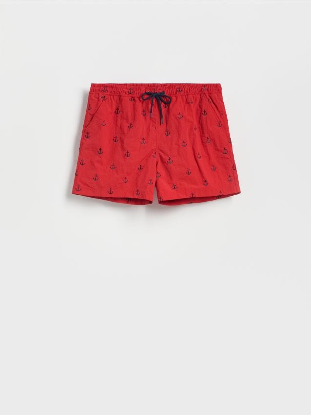 Patterned beach shorts - RESERVED