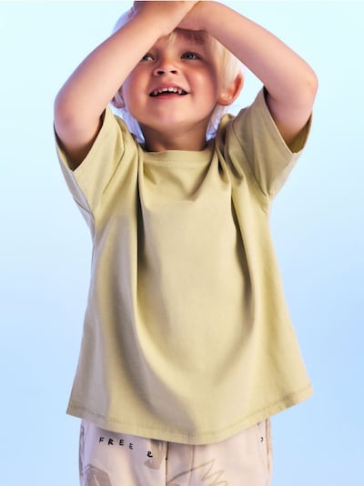 T-shirt with patch
