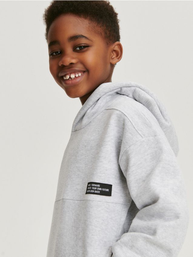 Reserved - hanorac oversized - gri deschis