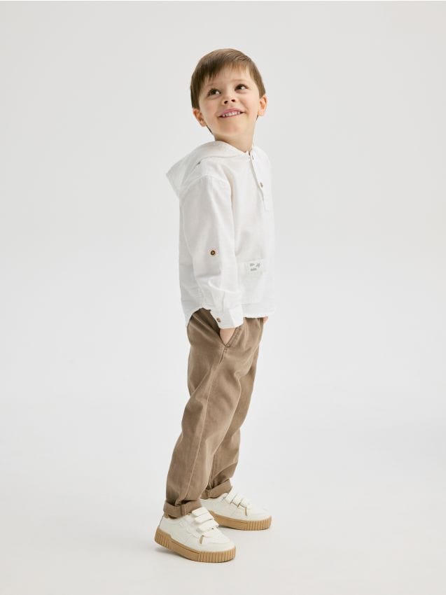 Fabric trousers - RESERVED