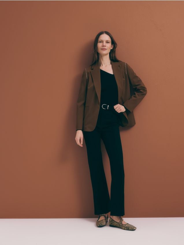 LADIES` TROUSERS & BELT - RESERVED