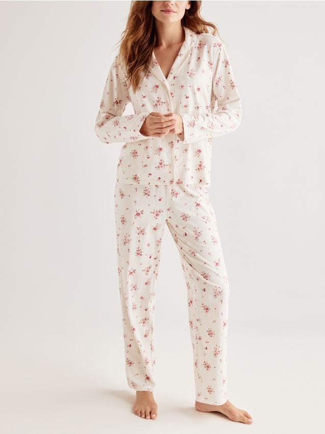 Patterned two-piece pajamas - RESERVED