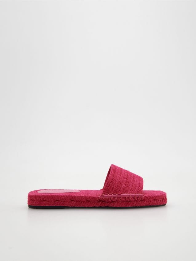 Reserved - Șlapi - roz-fuchsia
