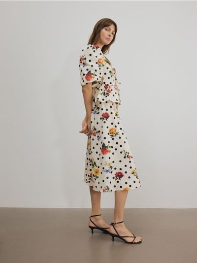 Patterned skirt
