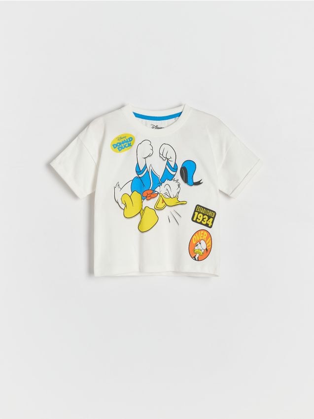 Reserved - tricou donald duck - crem