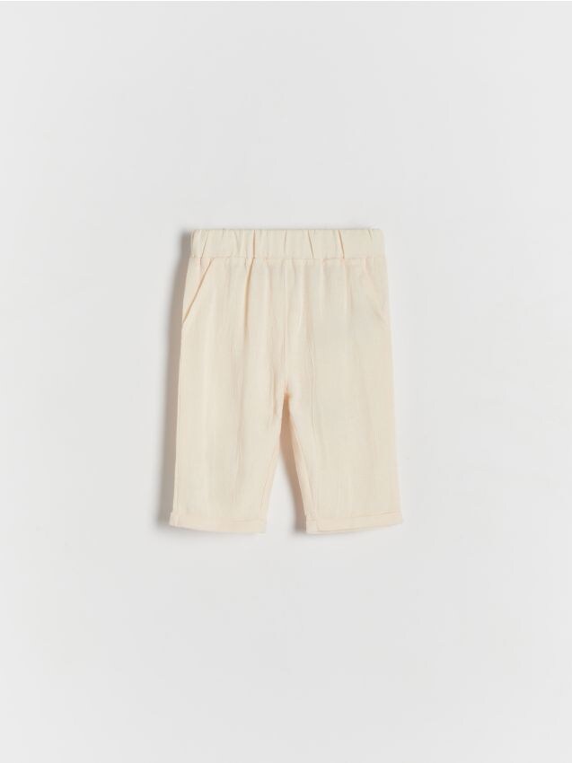 Reserved - babies` trousers - nude