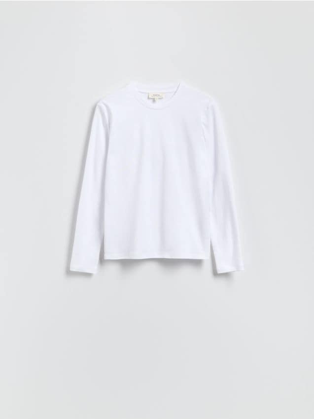 Cotton long sleeve T-shirt - RESERVED