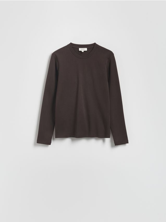 Cotton long sleeve T-shirt - RESERVED