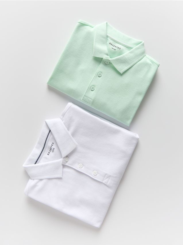 Cotton T-shirts 2 pack - RESERVED