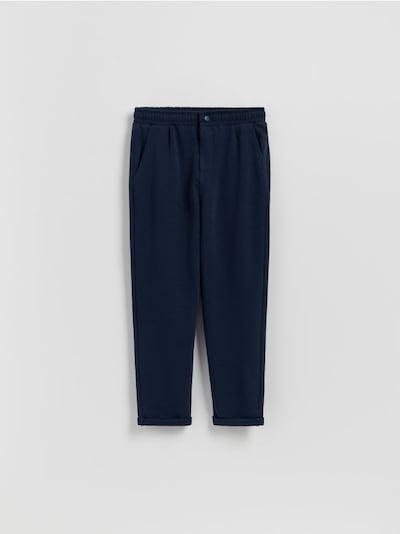 Structural fabric chino trousers