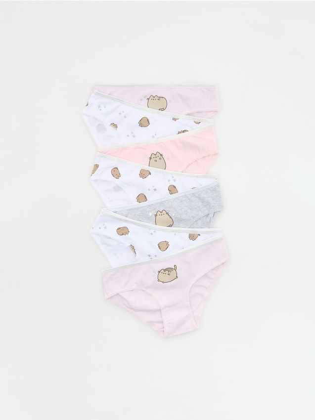 Reserved - girls` briefs multi - roz-pastel