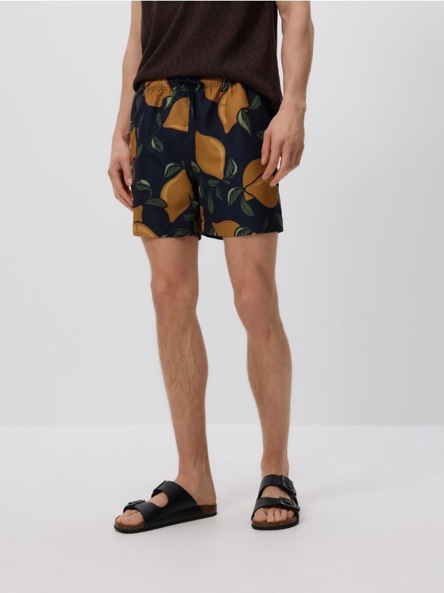 Mønstrede badeshorts - RESERVED