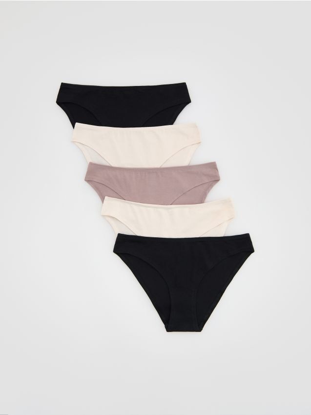 Slip in cotone tipo bikini 5 pack - RESERVED