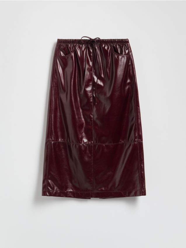 Reserved Reserved - Φούστα από δερματίνη