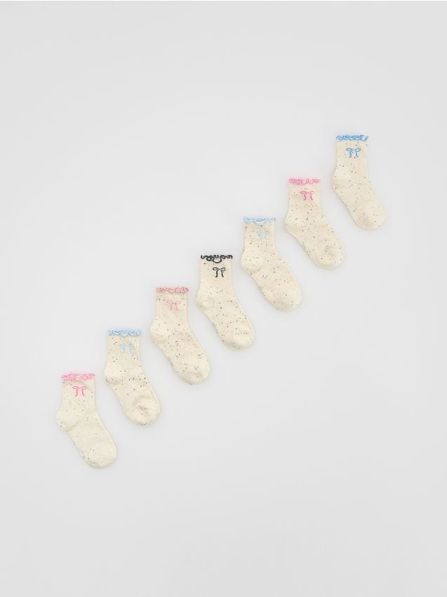 Cotton socks 7 pack - RESERVED