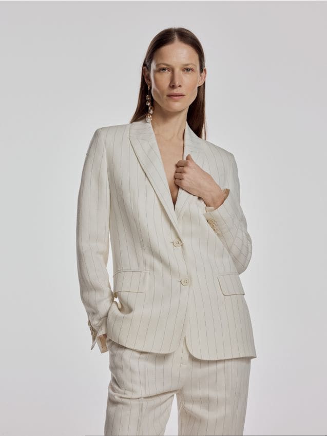 Blazer à rayures - RESERVED