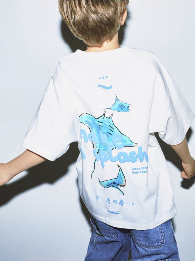T-shirt with appliqué - RESERVED