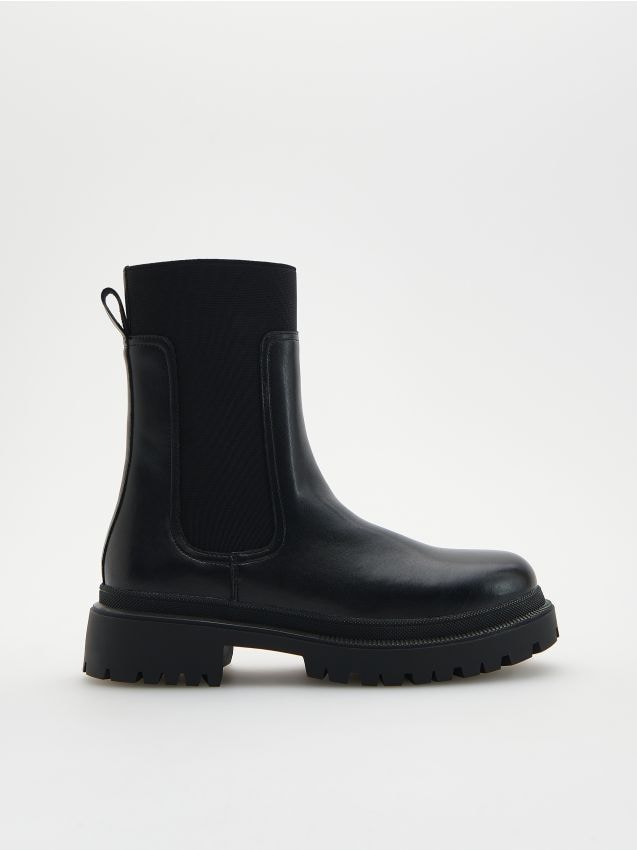 Leather boots - RESERVED