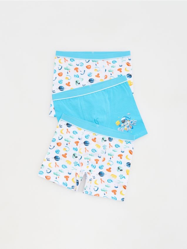 Lot de 3 boxers en coton majoritaire - RESERVED