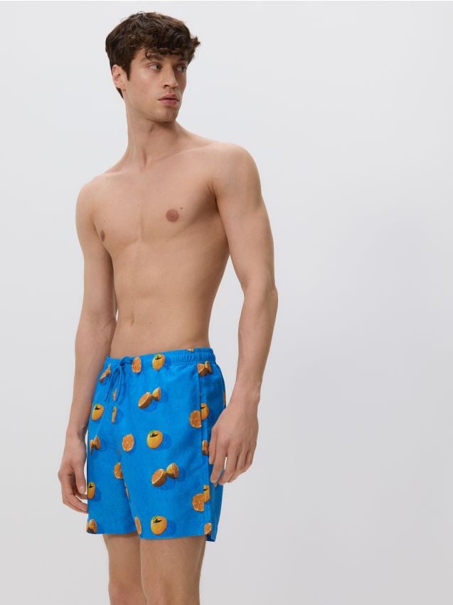 Bedrukte strandshorts - RESERVED