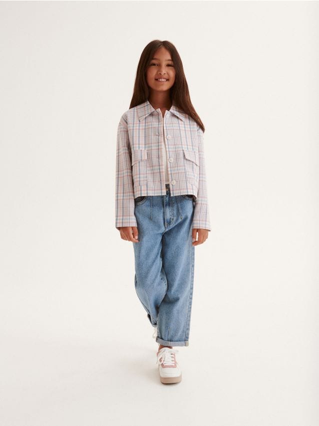 Kort, ternet blazer - RESERVED