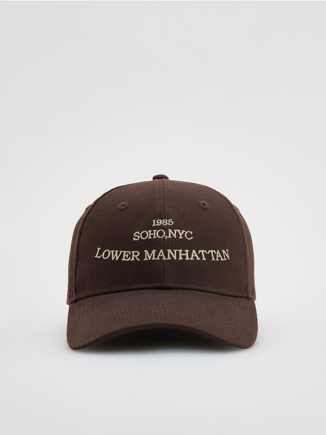 Cap with embroidery - RESERVED