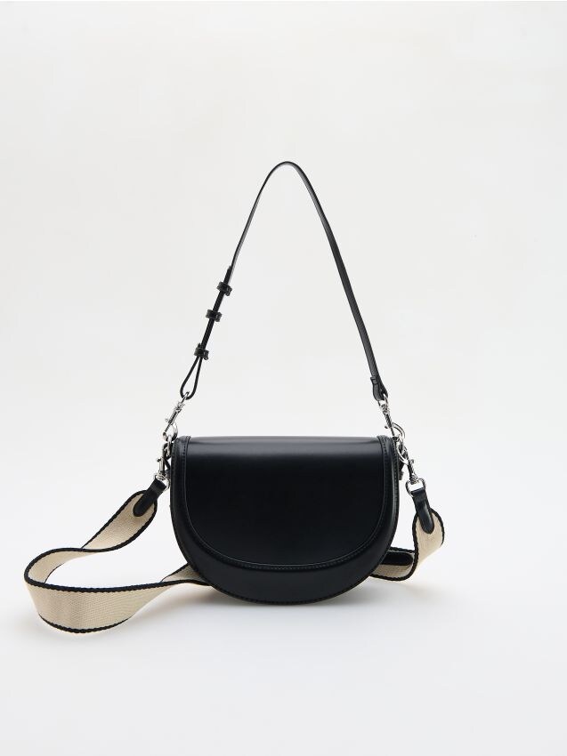 Reserved - geantă crossbody - negru