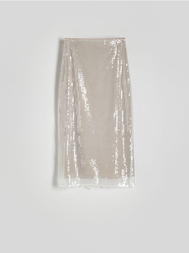 Skirt with sequins - RESERVED
