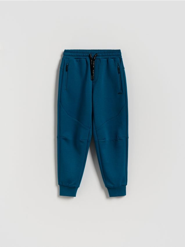 Reserved - Pantaloni din tricot - turcoaz-deschis