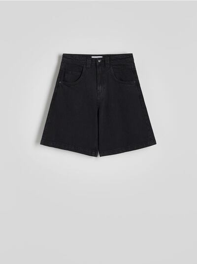 Bermuda-Shorts aus Denim