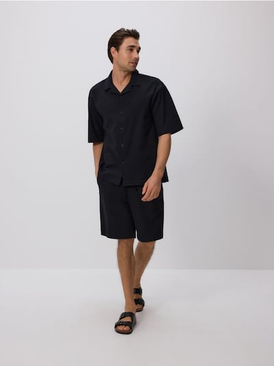 Comfort fit cotton shirt