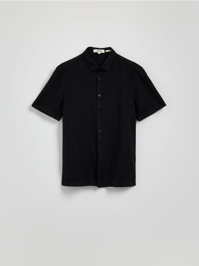 Chemise regular fit en lin - RESERVED