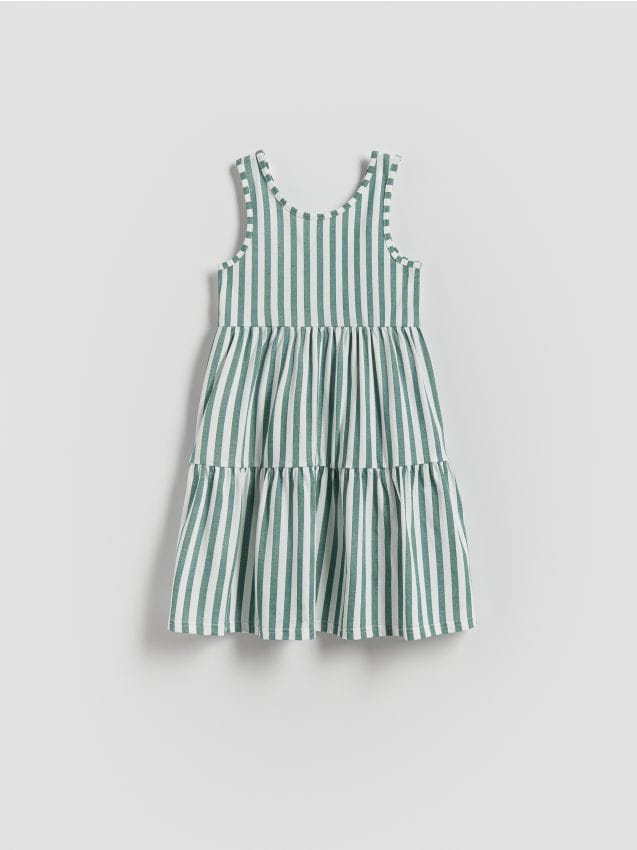 Reserved - Rochie cu bretele - multicolor