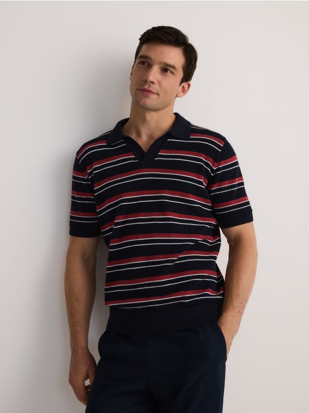 Polo structuré regular fit - RESERVED