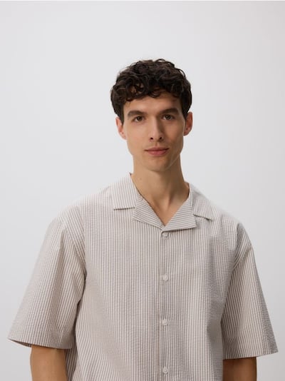 Bavlněná košile comfort fit