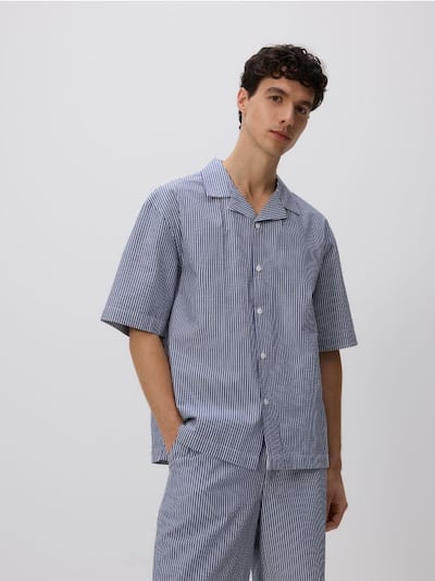 Bavlněná košile comfort fit