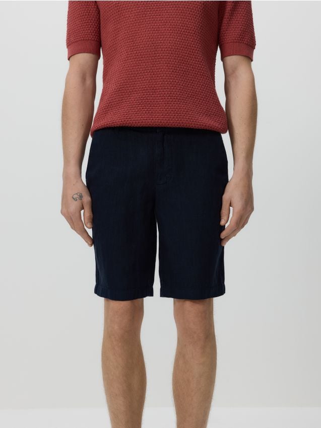Linen regular shorts - RESERVED