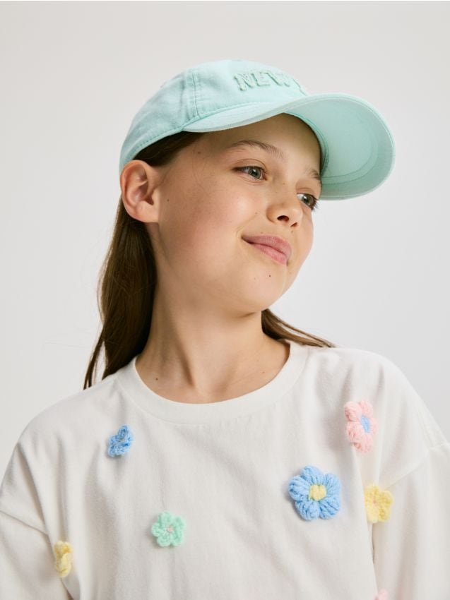 Cap with embroidery - RESERVED