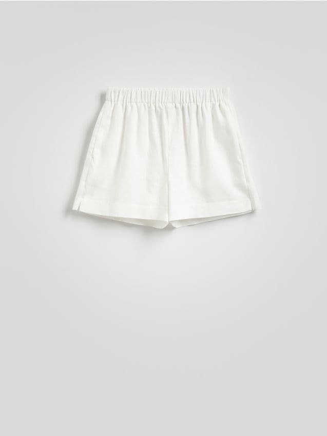 Pantaloncini in lino - RESERVED