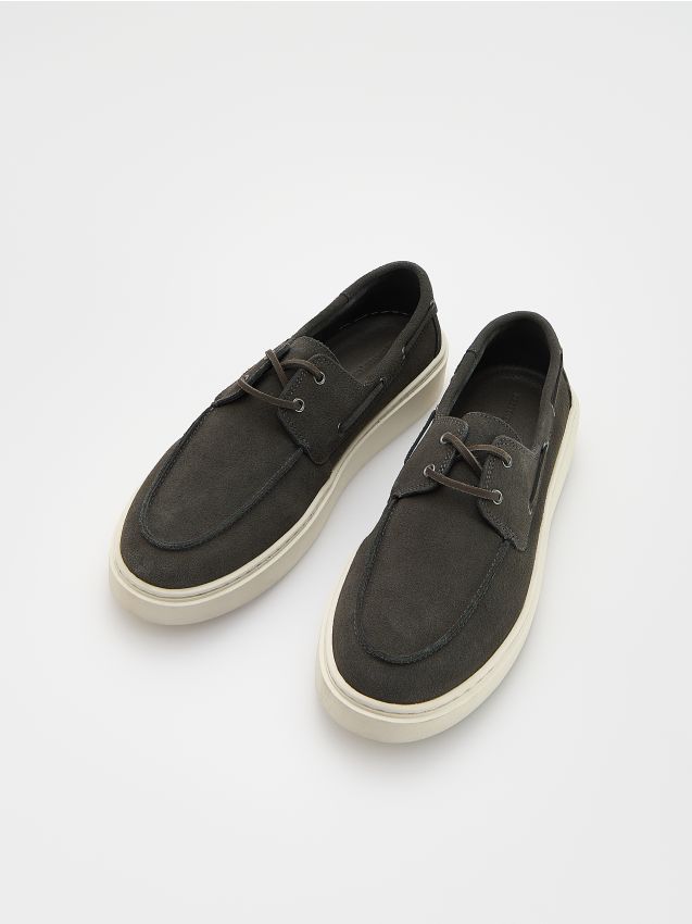 Leather derby shoes - RESERVED