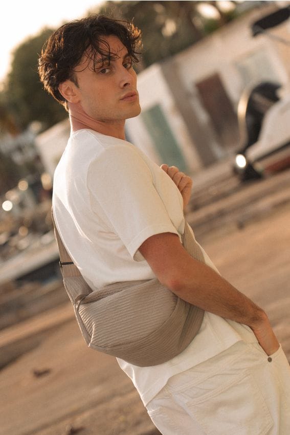 Crossbody pouch bag - RESERVED