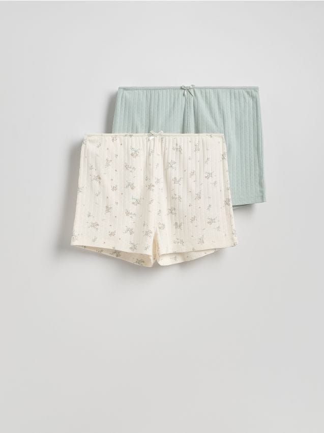 2-pack pyjama shorts - RESERVED